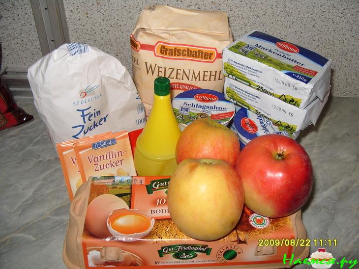 Вкусный яблочный пирог