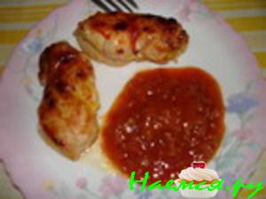 Куриные рулетики с сыром