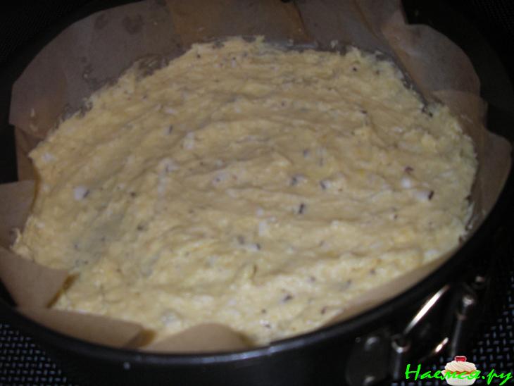 Пирог с ежевикой и лимонным кремом