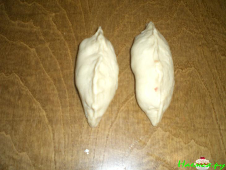 Пирожки с мясом в духовке