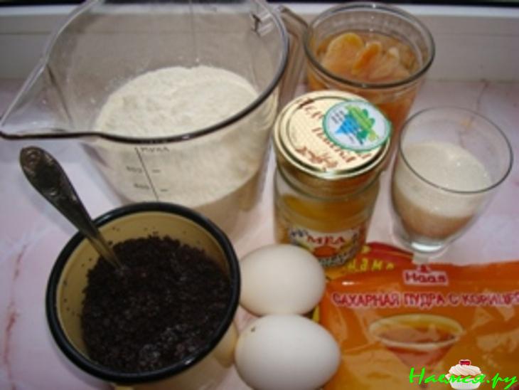 Медовые булочки с маком