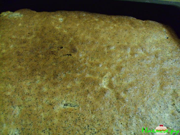 Маковые пирожные с яблоками