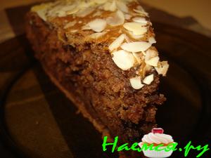 Шоколадный банановый пирог Шоколадный банановый пирог