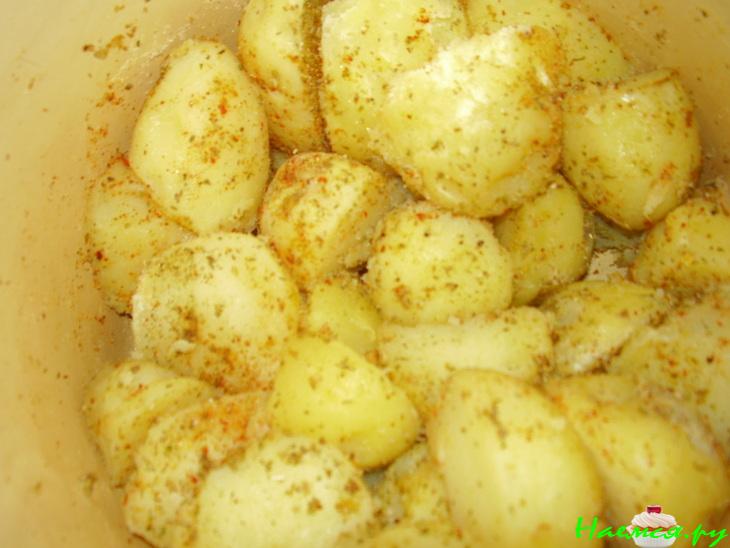 Просто золотистая картошечка на гарнир