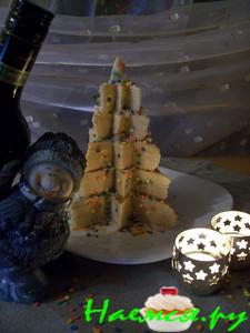 Baumkuchen (баумкухен). Интерпретация "Ёлочка" 