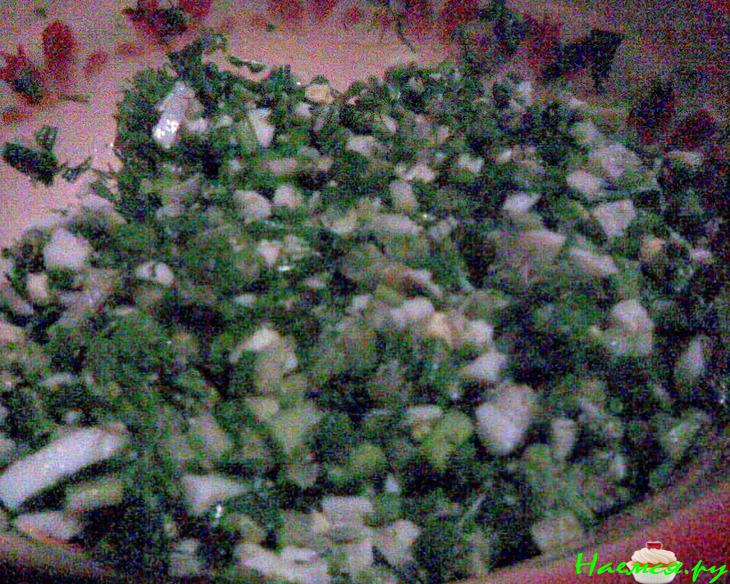 Черемша - 2 варианта начинки для пирожков