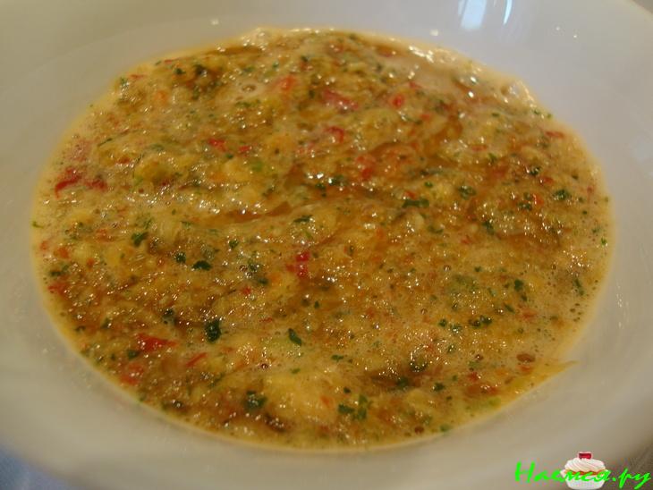 Пикантная форель с грибами,мятой и имбирно-лимонным соусом Пикантная форель с грибами,мятой и имбирно-лимонным соусом