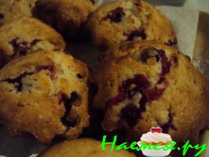 Клюквенные кексы