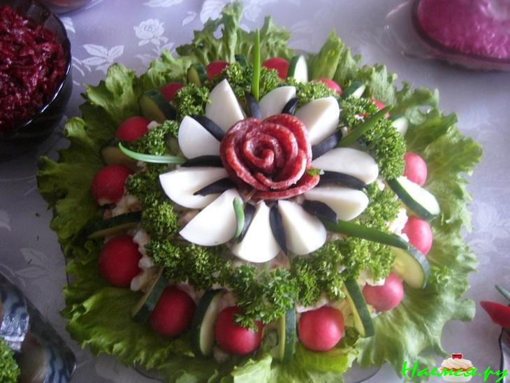 Салат "Весенний" под Оливье