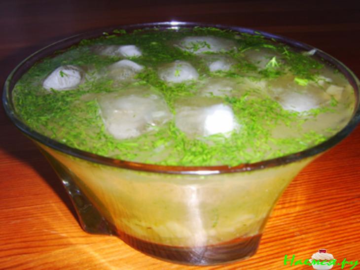 Холодный летний суп из алычи (Студена супа от джанка)