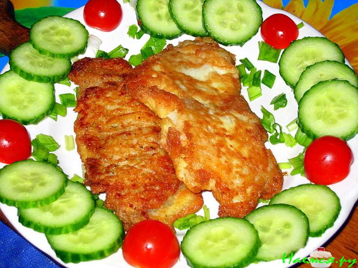 Филе морского языка в шубке Филе морского языка в шубке