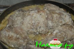 Кролик по-мальтийски (мой вариант)