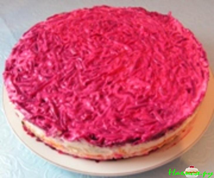 Салат - Овощной торт