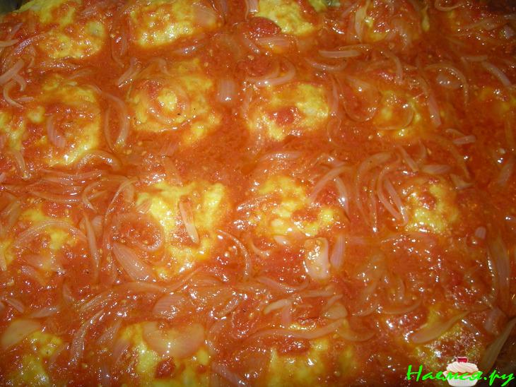 Острые рыбные шарики