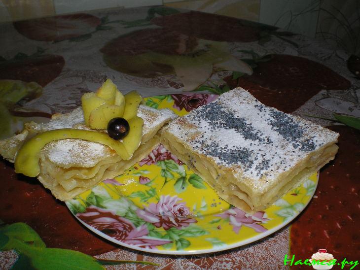 Воздушное яблочное печенье