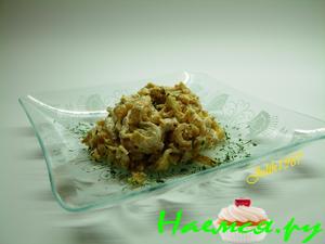 Салат куриный с яйцами