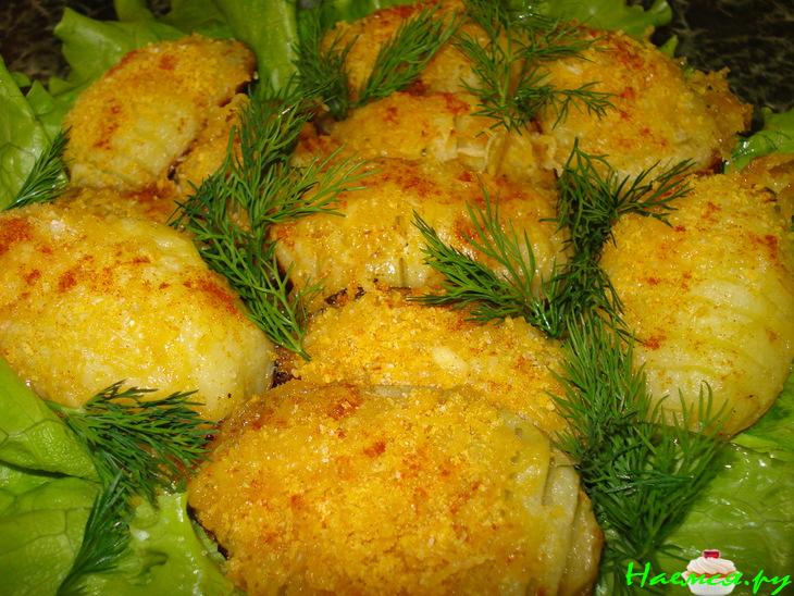 Картофель, запеченный с сыром