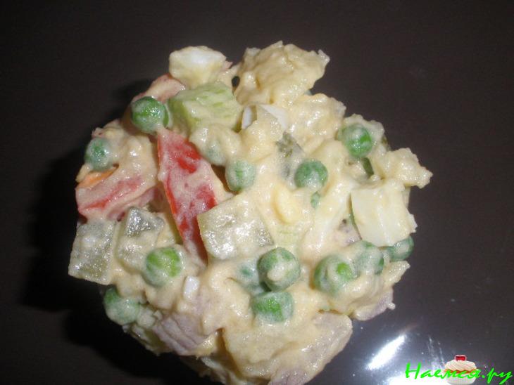 Картофельный салат "Эрмитаж" Картофельный салат "Эрмитаж"