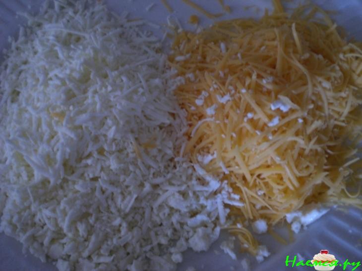 Печёные рыбно-сырно-овощные котлетки