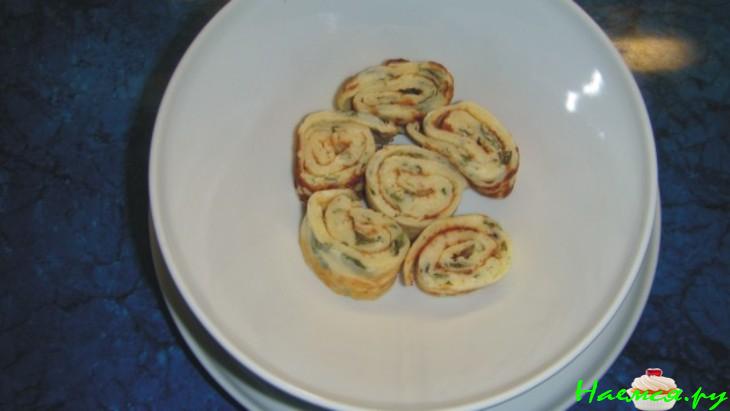 Бульон с блинчиками