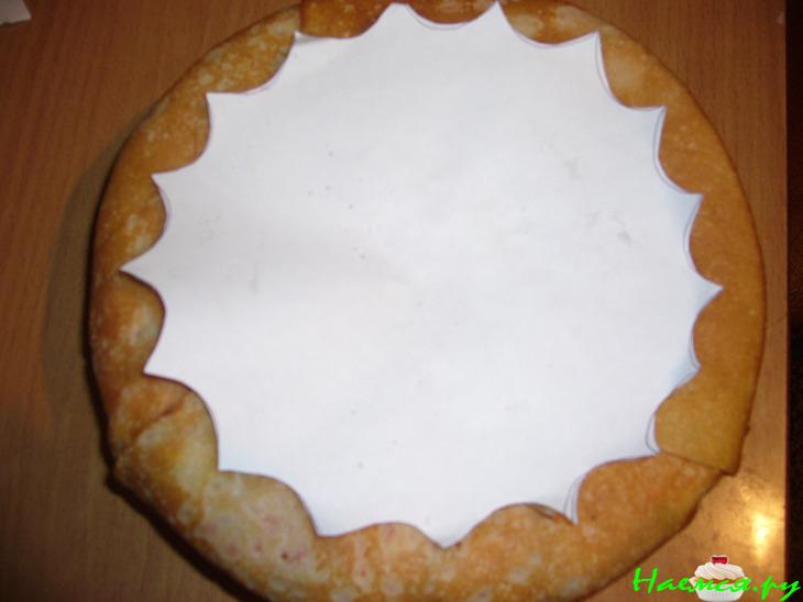 Сладкий блинный тыквенный пирог