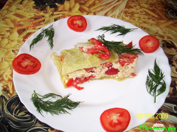 Овощная слойка