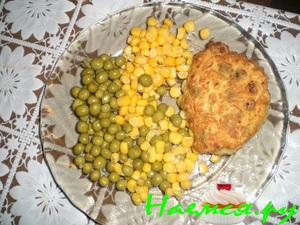 Овощные котлеты с сыром