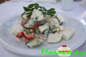 Картофельный салат "Легкий"