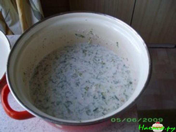 Свекольник на кефирной основе