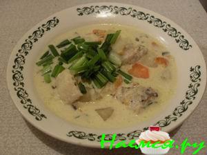 Финский рыбный суп (мой вариант)