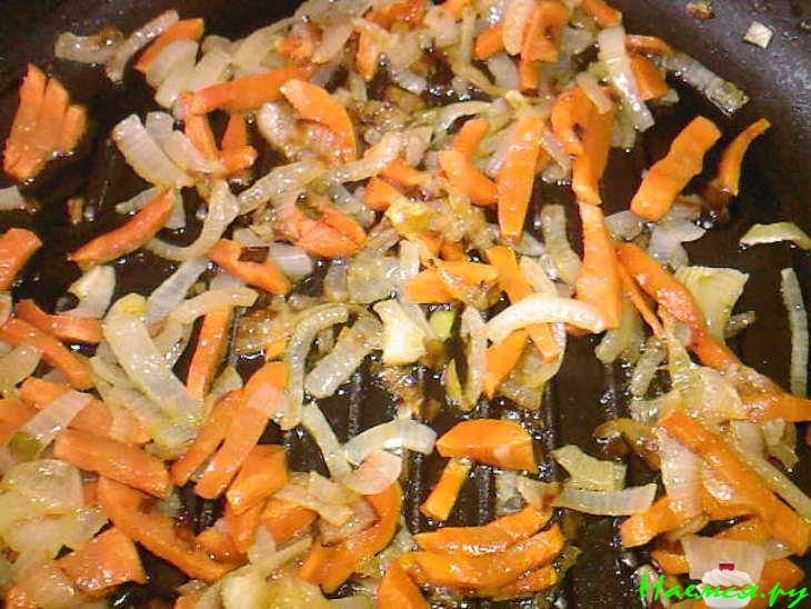 Рис с рыбой и грибами