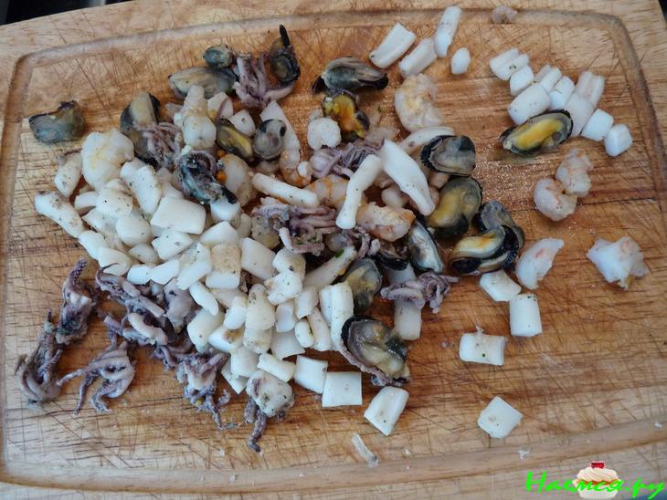 Чаудер из морских гадов