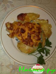 Эскалоп под соусом Черри