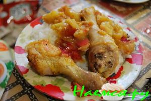 Курочка в яблочках