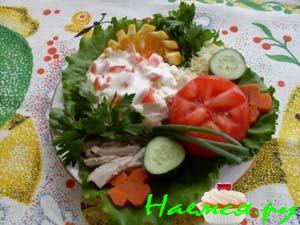Салат "Петушок" Салат "Петушок"