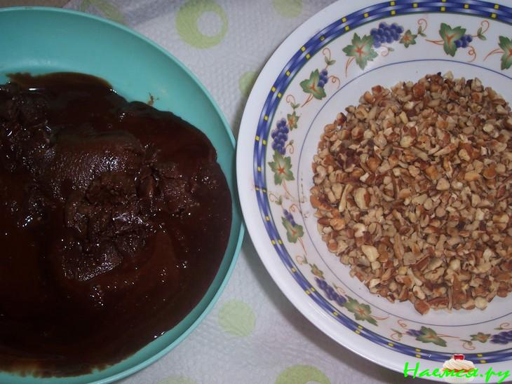 Крапфен с вишней в шоколаде