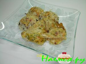 Филе сайды запечённое в сливочном соусе