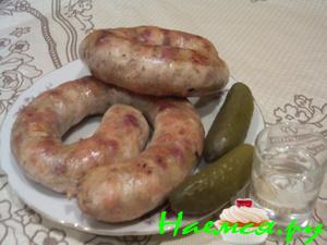 Колбаса домашняя (куриная)