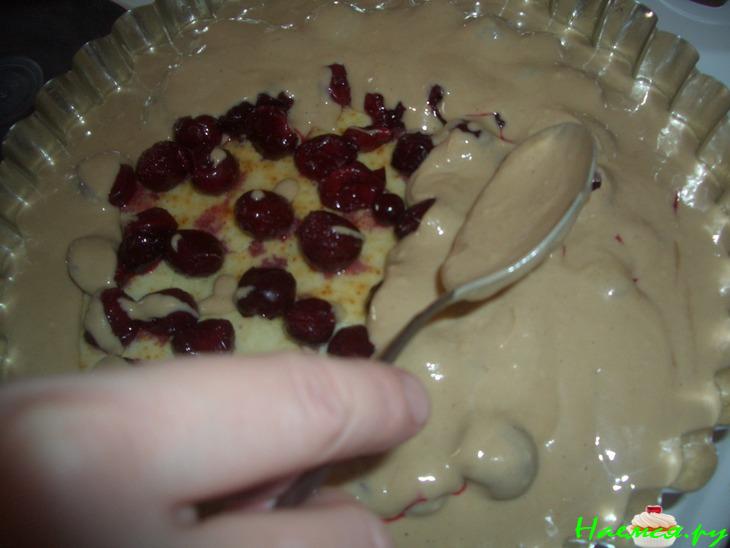 Пирог "Вишня под покрывалом"