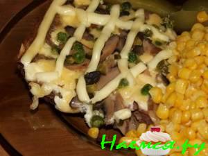 Мясной пирог очень нежный и сочный