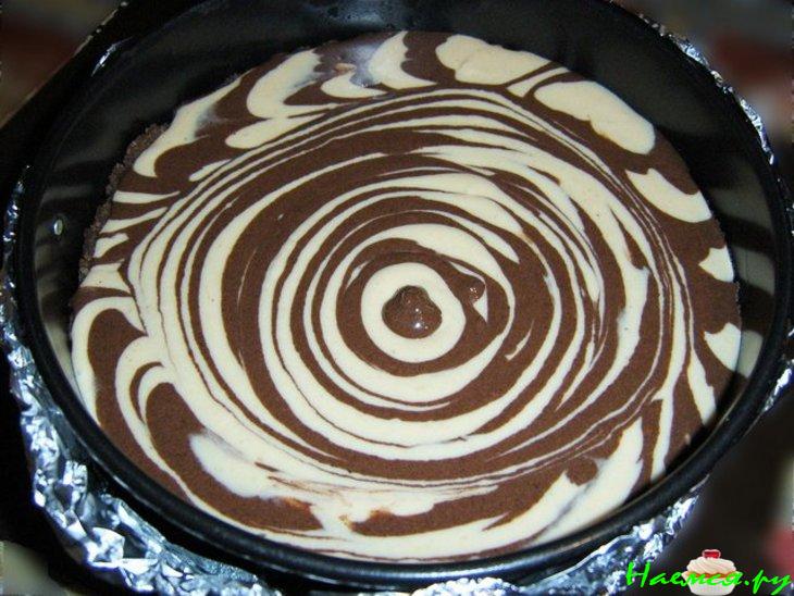 Чизкейк "Полосатый" Чизкейк "Полосатый"