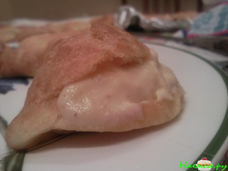 Эклерчики с медовым кремом