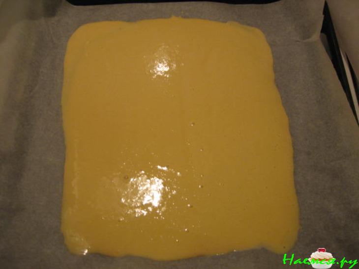 Торт бисквитно-желейный