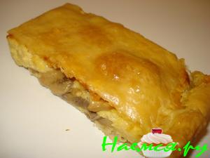 Манитаропита /грибной пирог/