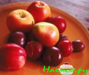 Яблочно-сливовый суп