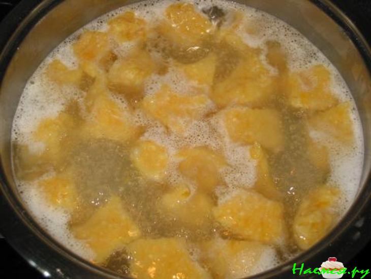 Ленивые вареники с тыквой