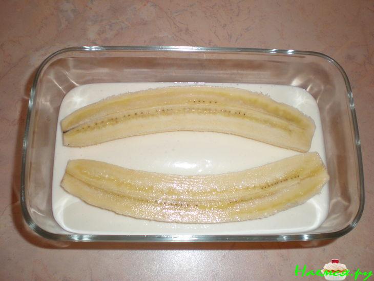 Творожный десерт с бананом Творожный десерт с бананом