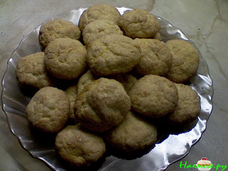 Печенье творожное "Снежки"