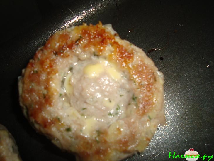 Котлетки "Павлиний глаз"