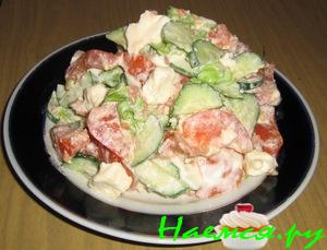 Салат овощной "Радость"